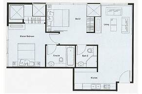 Serviced 2 Bed Scenic Skyvillas