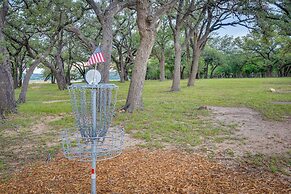 Walk to Beach: Farmhouse w/ Lake Travis Views!