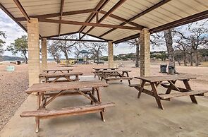 Walk to Beach: Farmhouse w/ Lake Travis Views!