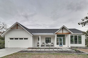 Walk to Beach: Farmhouse w/ Lake Travis Views!