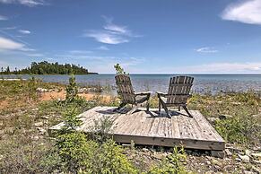 Rustic De Tour Village Cabin w/ Deck on Lake Huron