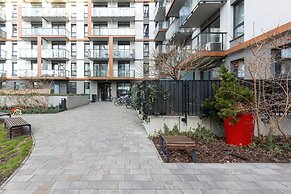 Bright Blue Apartment by Renters