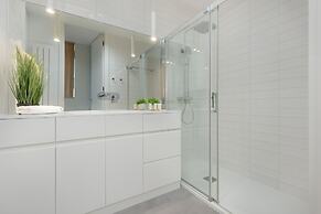 Bright Blue Apartment by Renters