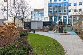 Bright Blue Apartment by Renters