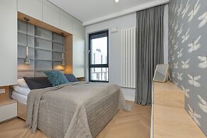 Bright Blue Apartment by Renters