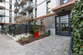 Bright Blue Apartment by Renters