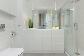 Bright Blue Apartment by Renters