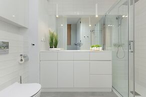 Bright Blue Apartment by Renters