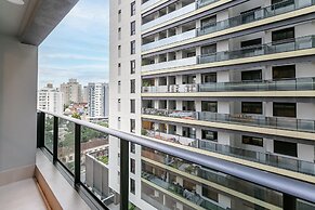 Studios Tower by Viva - Prédio com piscina e estacionamento no centro 
