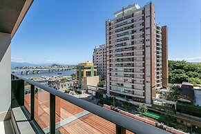 Studios Tower by Viva - Prédio com piscina e estacionamento no centro 
