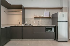 Studios Tower by Viva - Prédio com piscina e estacionamento no centro 