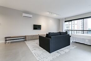 Studios Tower by Viva - Prédio com piscina e estacionamento no centro 