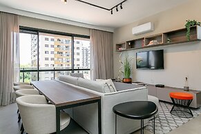 Studios Tower by Viva - Prédio com piscina e estacionamento no centro 