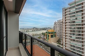 Studios Tower by Viva - Prédio com piscina e estacionamento no centro 