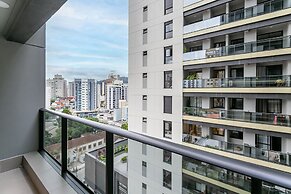 Studios Tower by Viva - Prédio com piscina e estacionamento no centro 