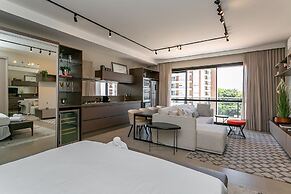 Studios Tower by Viva - Prédio com piscina e estacionamento no centro 
