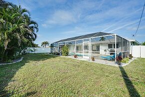 Cozy Cape Coral Home w/ Pool: 1 Block to Canal!
