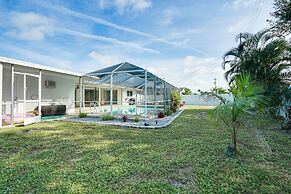 Cozy Cape Coral Home w/ Pool: 1 Block to Canal!