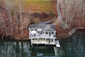 Unique Smith Mountain Lake Home Over Water w/ Dock