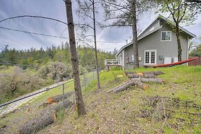 5 Acres & Deck: Scenic Greenwood Home w/ Mtn Views