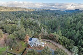5 Acres & Deck: Scenic Greenwood Home w/ Mtn Views