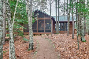 Lakefront Eagle River Cabin w/ Fire Pit & Porch