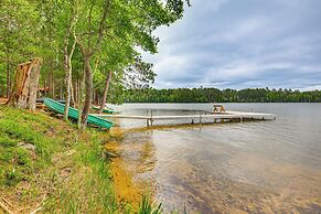 Lakefront Eagle River Cabin w/ Fire Pit & Porch