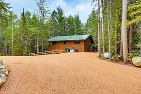 Lakefront Eagle River Cabin w/ Fire Pit & Porch