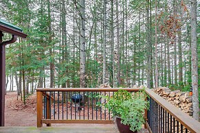 Lakefront Eagle River Cabin w/ Fire Pit & Porch