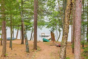 Lakefront Eagle River Cabin w/ Fire Pit & Porch