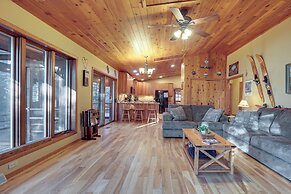 Lakefront Eagle River Cabin w/ Fire Pit & Porch