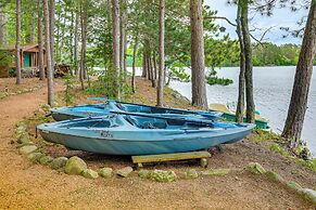 Lakefront Eagle River Cabin w/ Fire Pit & Porch