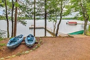 Lakefront Eagle River Cabin w/ Fire Pit & Porch