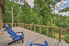 Lakefront Glass House Cabin w/ Mountain Views!