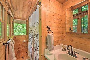 Lakefront Glass House Cabin w/ Mountain Views!