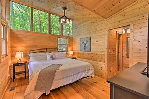 Lakefront Glass House Cabin w/ Mountain Views!