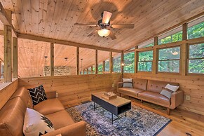 Lakefront Glass House Cabin w/ Mountain Views!