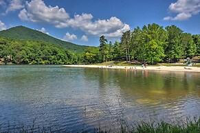 Lakefront Glass House Cabin w/ Mountain Views!