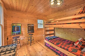 Lakefront Glass House Cabin w/ Mountain Views!