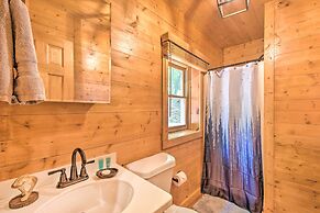 Lakefront Glass House Cabin w/ Mountain Views!