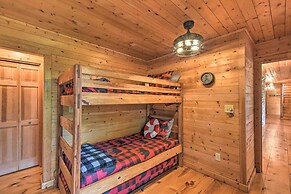 Lakefront Glass House Cabin w/ Mountain Views!