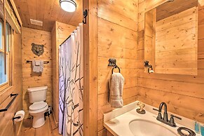 Lakefront Glass House Cabin w/ Mountain Views!