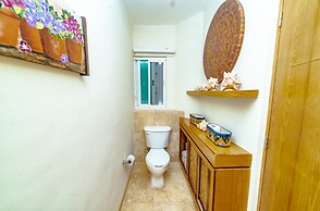 Private pool in beach front Villa