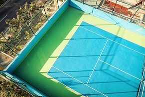 Private pool in beach front Villa