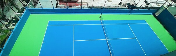 Private pool in beach front Villa