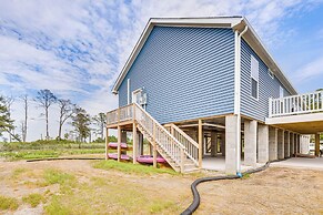 Private Beach & Deck: Bayfront Home in Hayes!