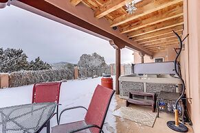 Serene Santa Fe Getaway w/ Hot Tub & Fireplace!