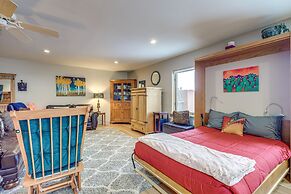 Serene Santa Fe Getaway w/ Hot Tub & Fireplace!