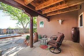 Serene Santa Fe Getaway w/ Hot Tub & Fireplace!