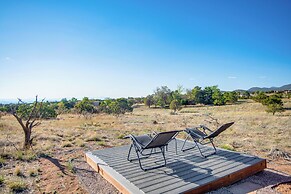 Serene Santa Fe Getaway w/ Hot Tub & Fireplace!